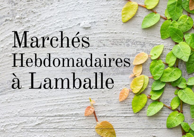 Marchés Lamballe